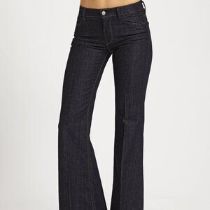 7 for all mankind GINGER dark wash flare leg jeans size 31